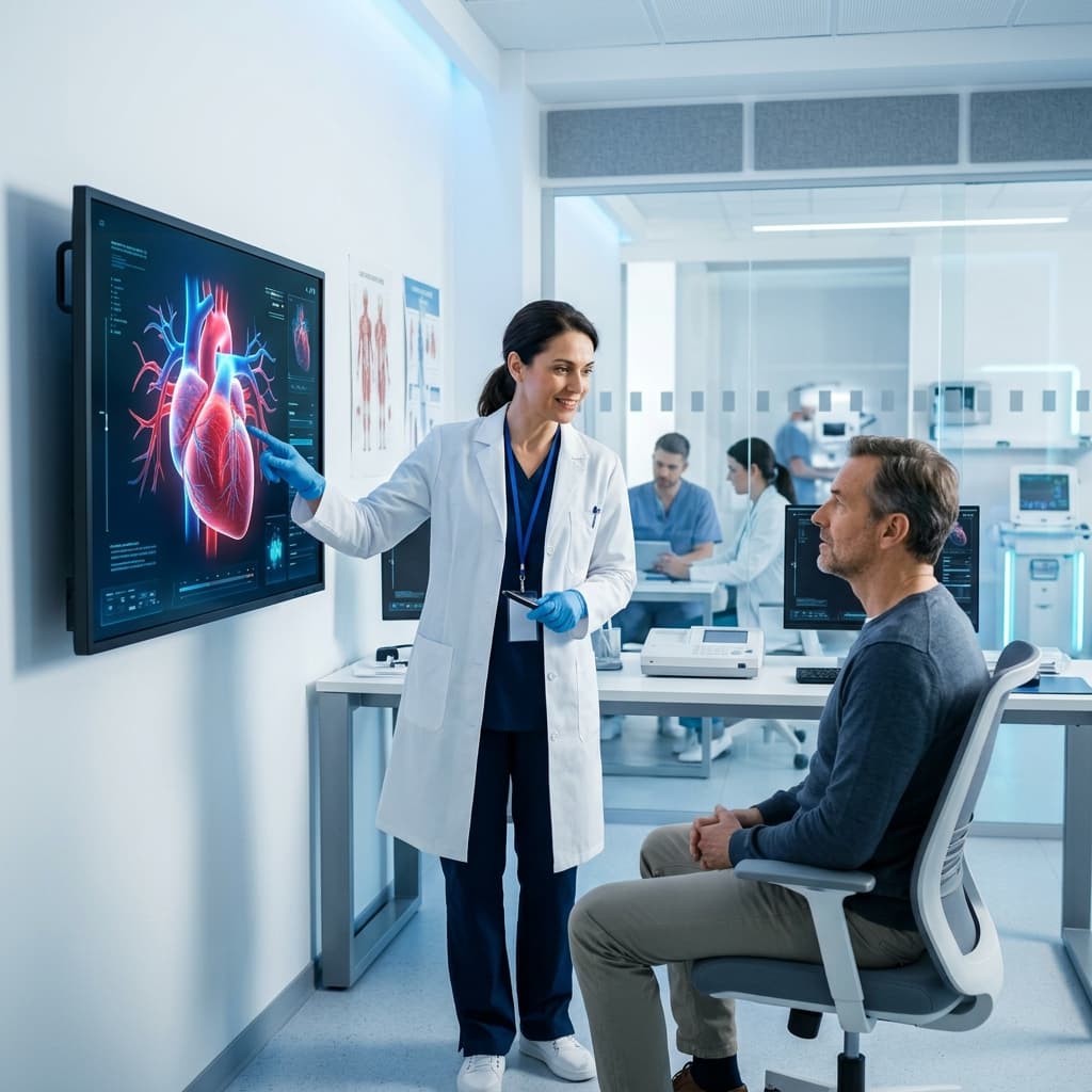 Cardiology specialist consultation