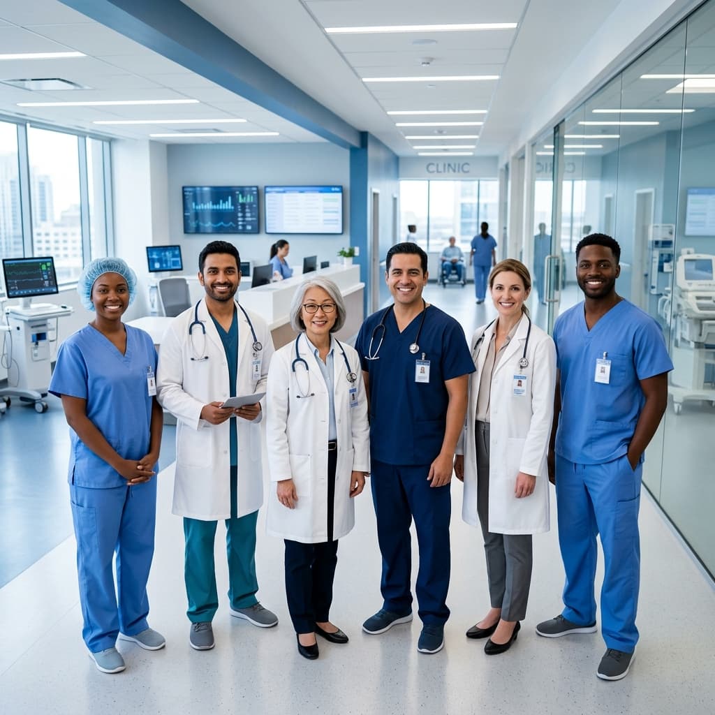 Our diverse team of medical professionals